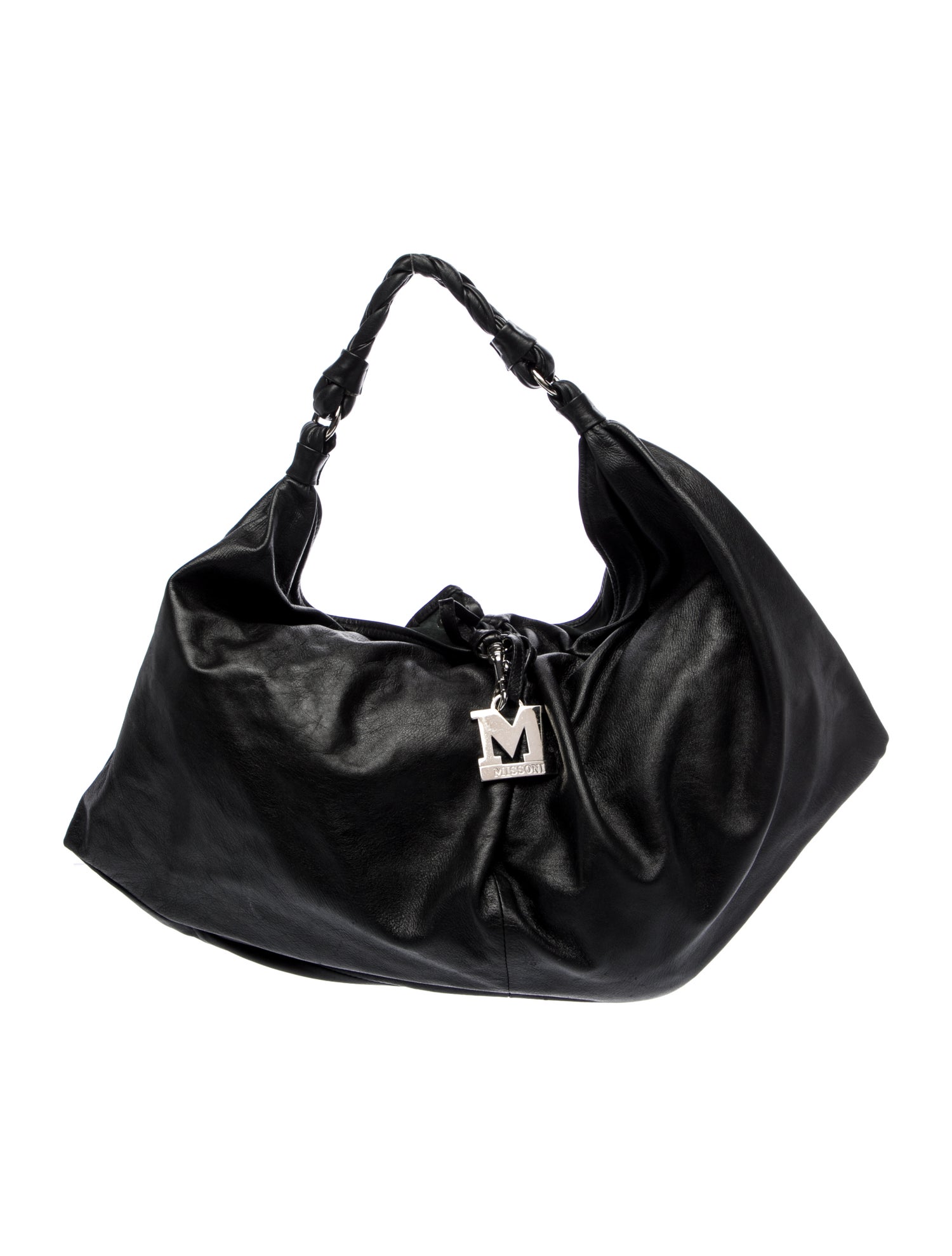 M Missoni Leather Hobo