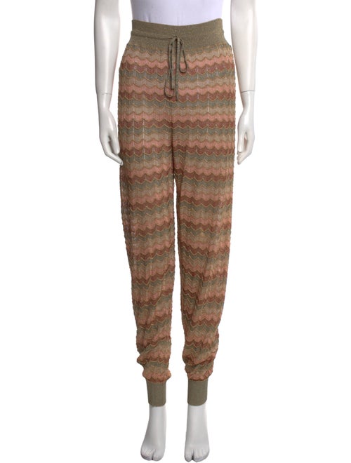 M Missoni Striped Skinny Leg Pants