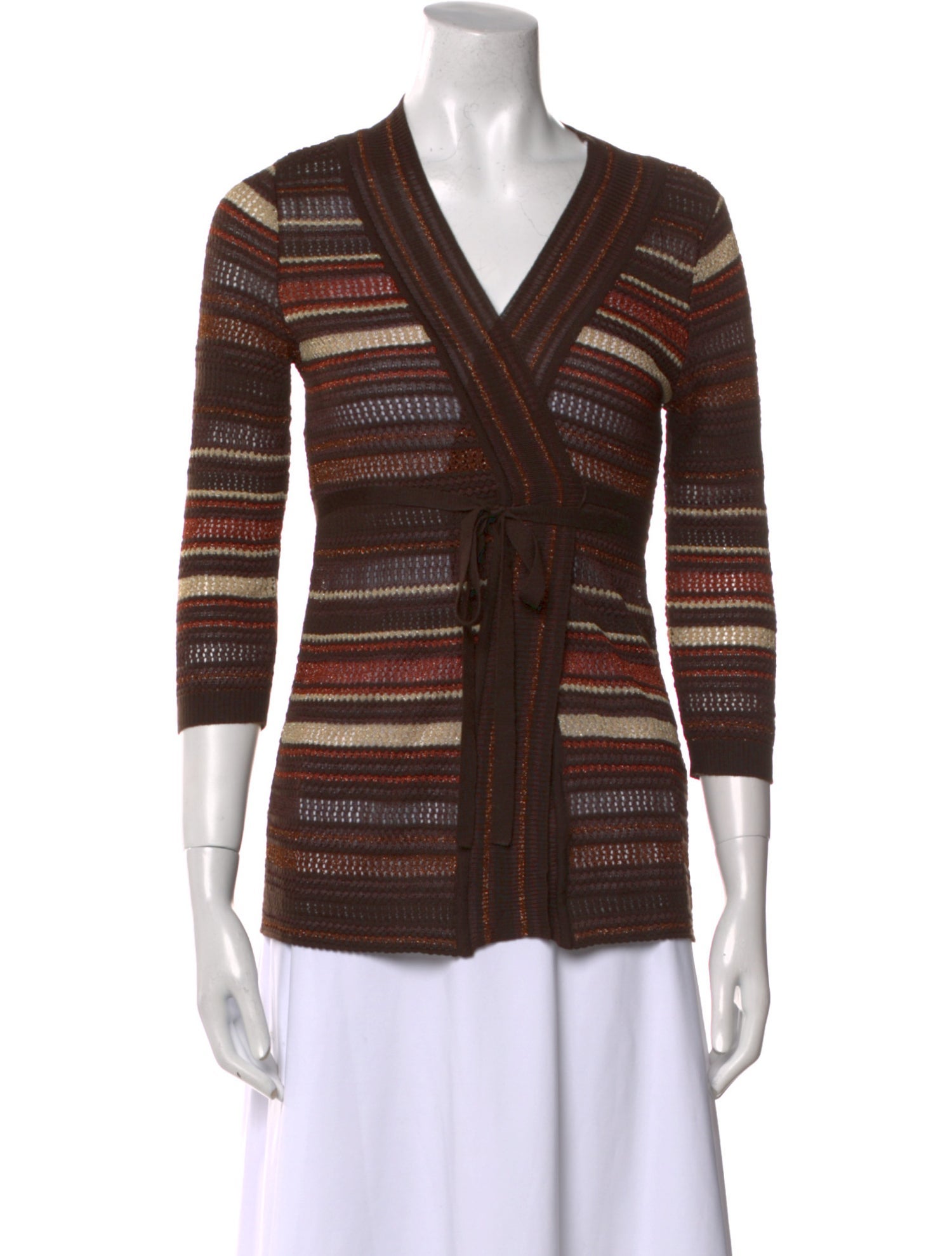 M Missoni Wool Striped Sweater
