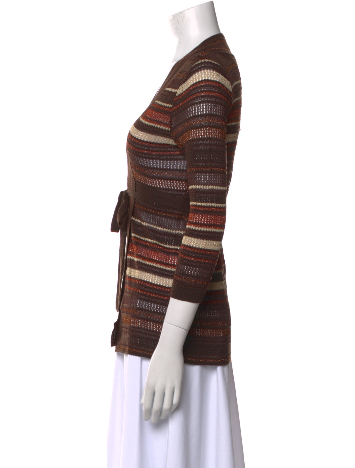 M Missoni Wool Striped Sweater