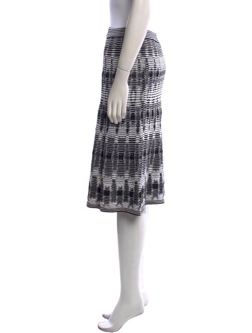 M Missoni Lace Pattern Knee-Length Skirt
