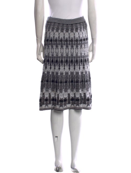 M Missoni Lace Pattern Knee-Length Skirt