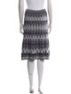 M Missoni Lace Pattern Knee-Length Skirt