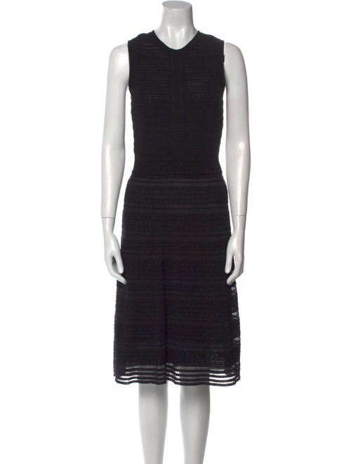 M Missoni Crew Neck Knee-Length Dress