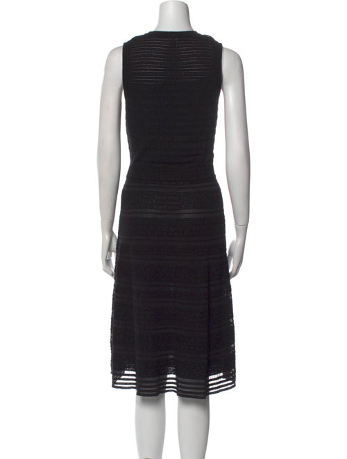 M Missoni Crew Neck Knee-Length Dress