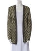 M Missoni Printed Open Front Sweater