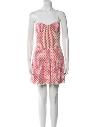 M Missoni Printed Mini Dress