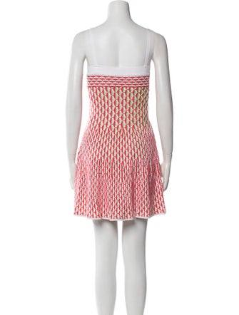 M Missoni Printed Mini Dress