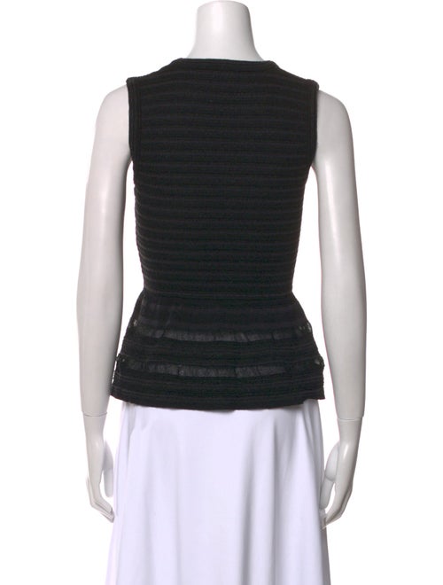 M Missoni Scoop Neck Sleeveless Top