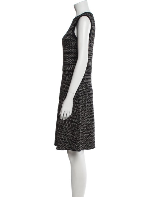M Missoni Striped Knee-Length Dress