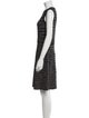 M Missoni Striped Knee-Length Dress