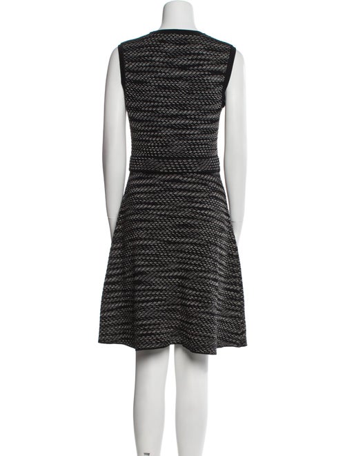 M Missoni Striped Knee-Length Dress