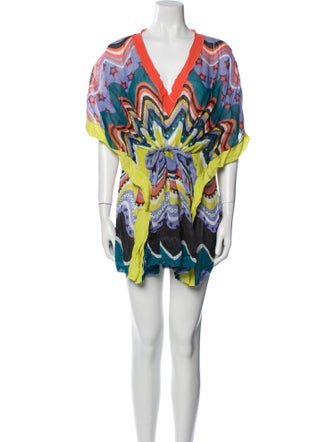 M Missoni Printed Mini Dress