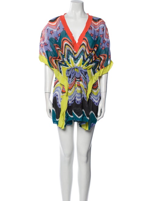M Missoni Printed Mini Dress