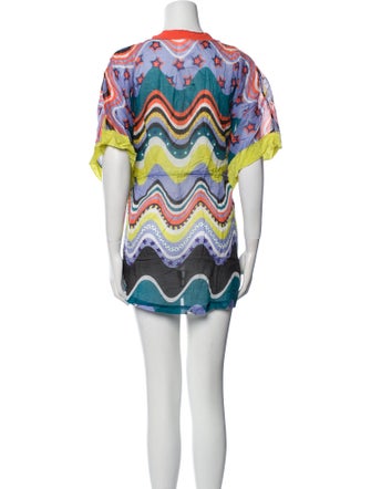M Missoni Printed Mini Dress