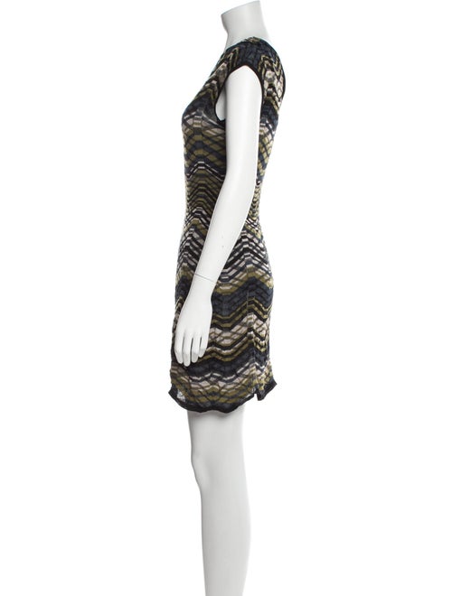 M Missoni Striped V-Neck Tunic