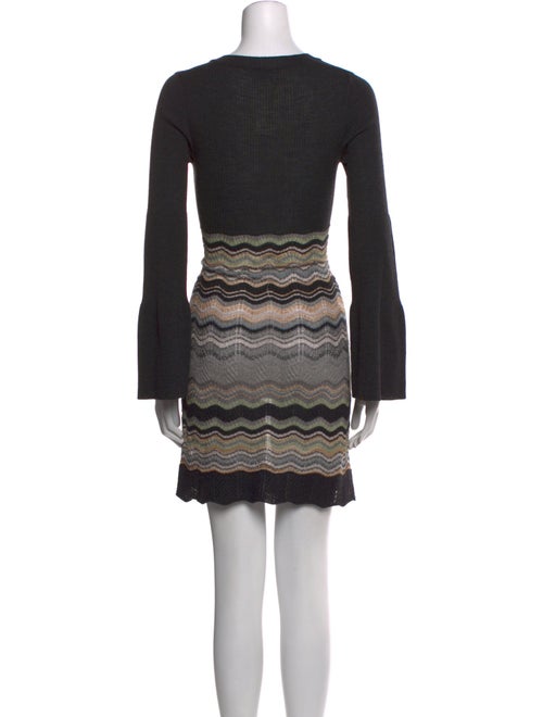 M Missoni Merino Wool Mini Dress