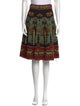 M Missoni Printed Knee-Length Skirt