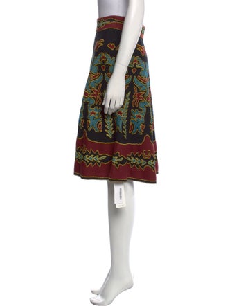 M Missoni Printed Knee-Length Skirt