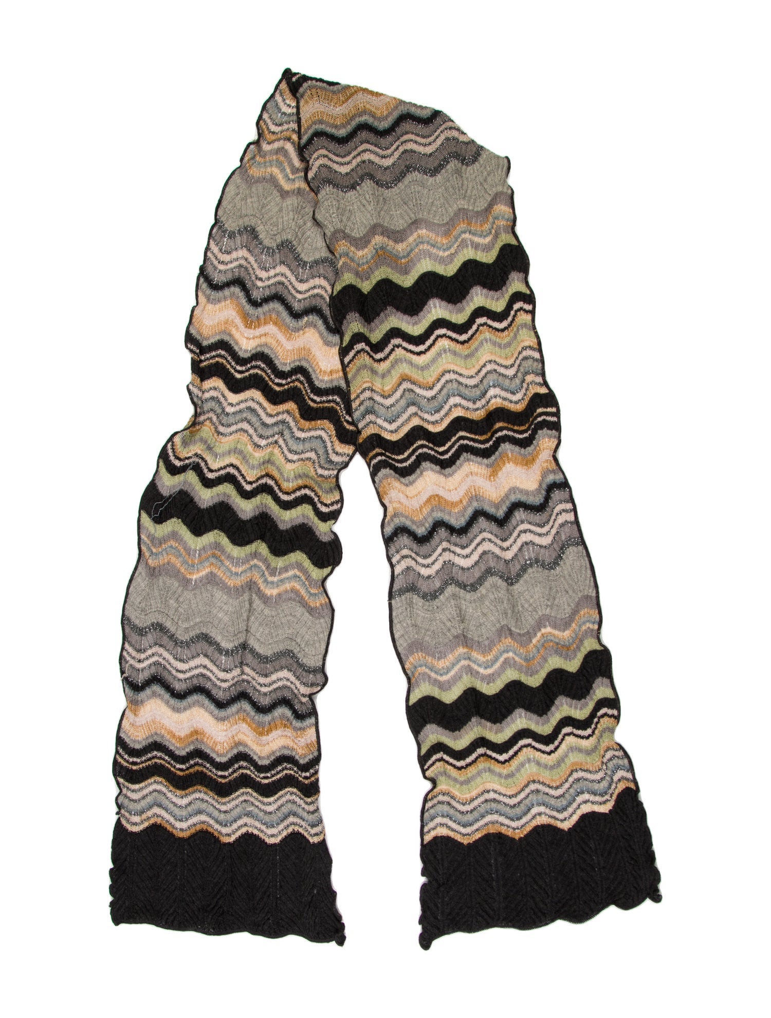 M Missoni Striped Scarf