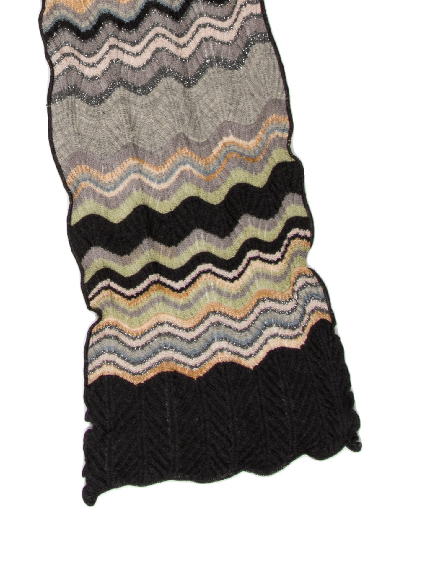 M Missoni Striped Scarf