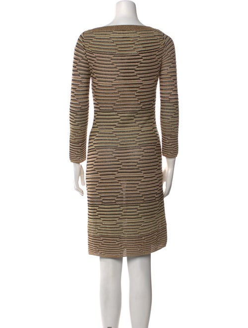M Missoni Striped Mini Dress