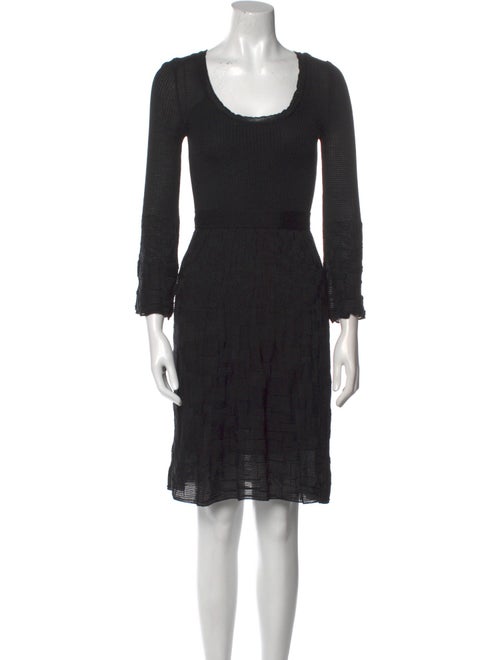 M Missoni Merino Wool Knee-Length Dress