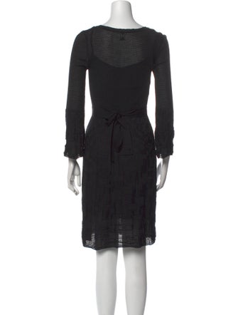 M Missoni Merino Wool Knee-Length Dress