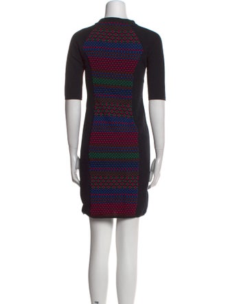 M Missoni Printed Mini Dress