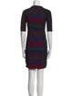 M Missoni Printed Mini Dress