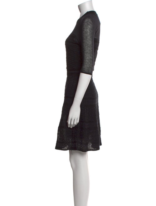 M Missoni Crew Neck Knee-Length Dress