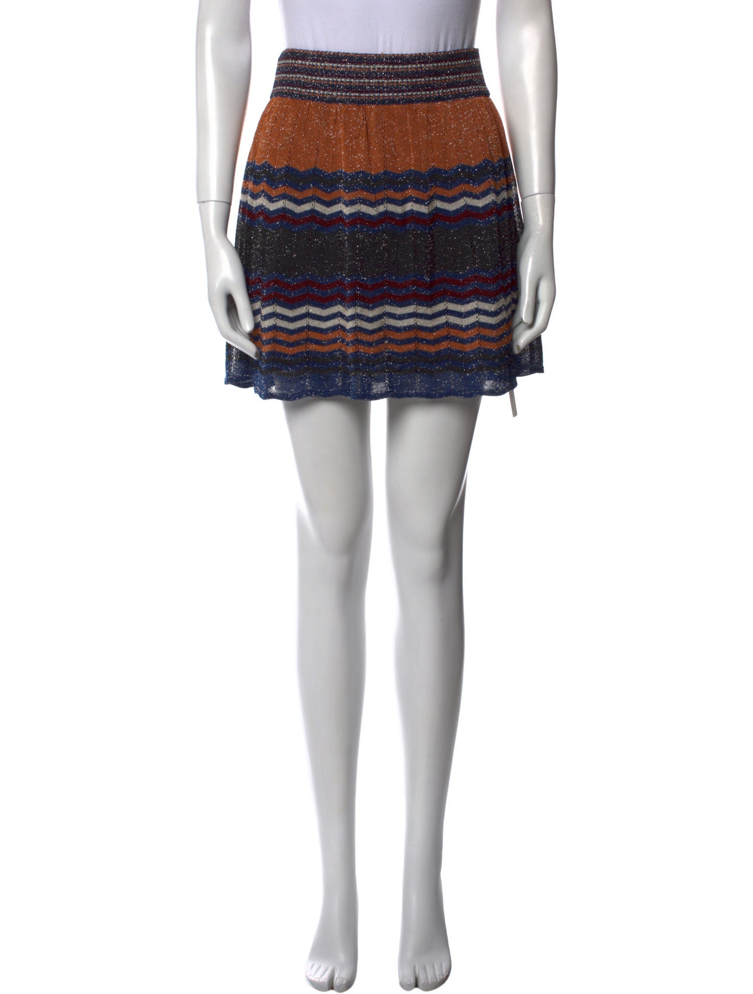 M Missoni Wool Mini Skirt