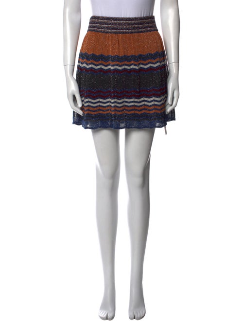 M Missoni Wool Mini Skirt