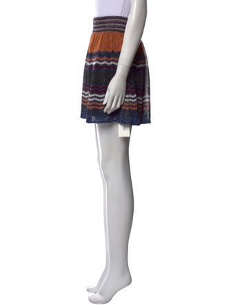 M Missoni Wool Mini Skirt