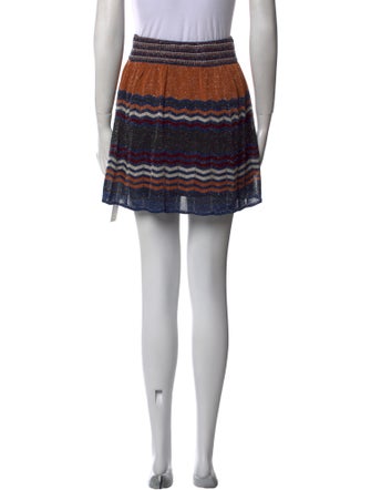 M Missoni Wool Mini Skirt
