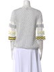 M Missoni Printed Crew Neck Sweatshirt