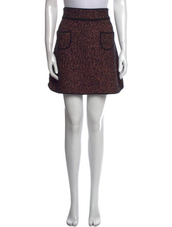 M Missoni Merino Wool Mini Skirt