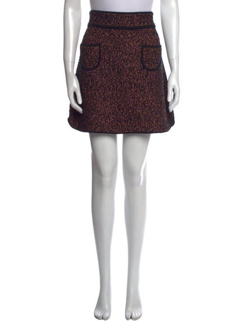 M Missoni Merino Wool Mini Skirt