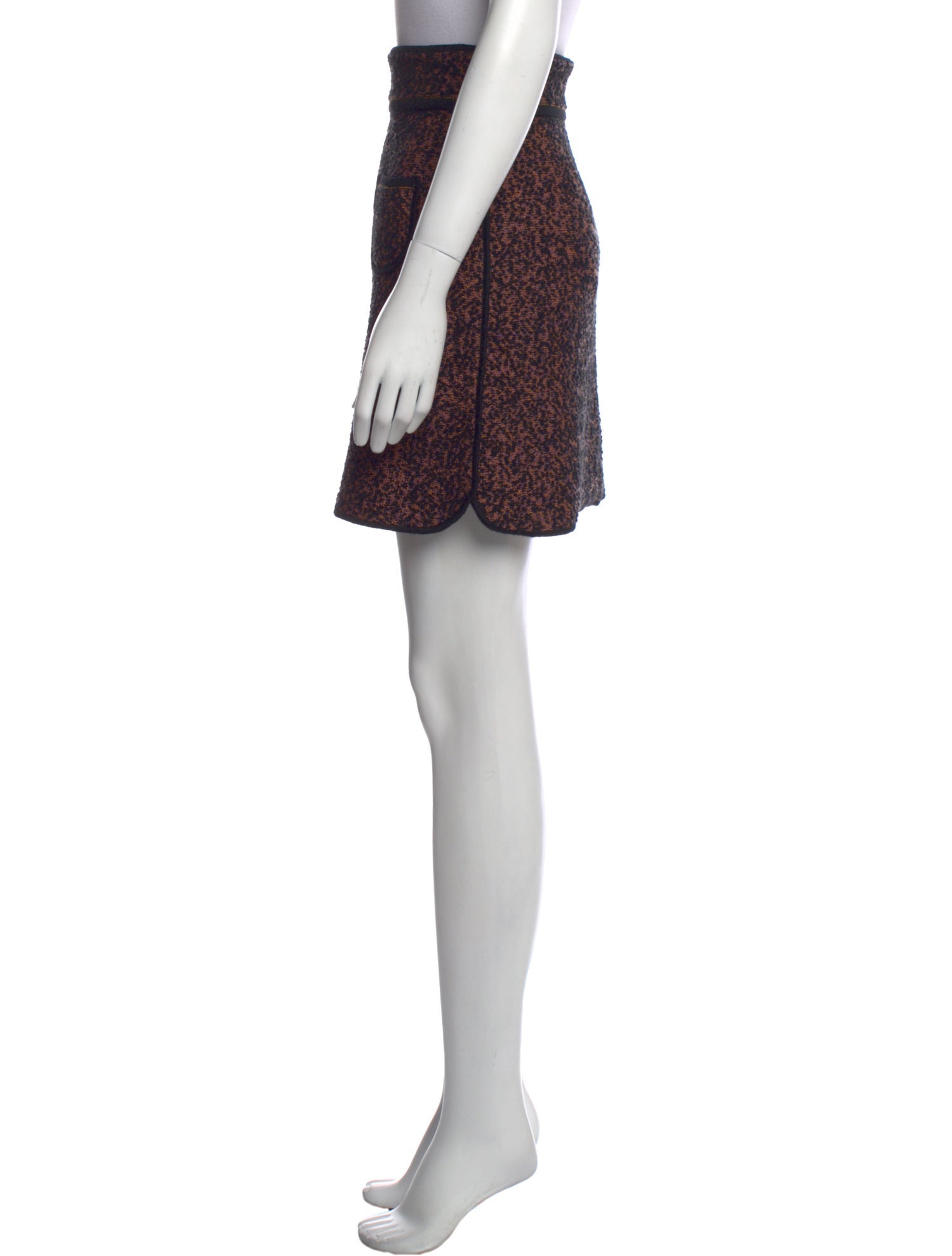 M Missoni Merino Wool Mini Skirt