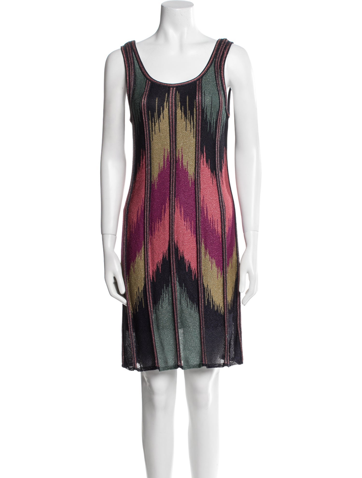 M Missoni Printed Mini Dress