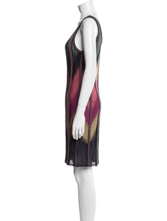 M Missoni Printed Mini Dress