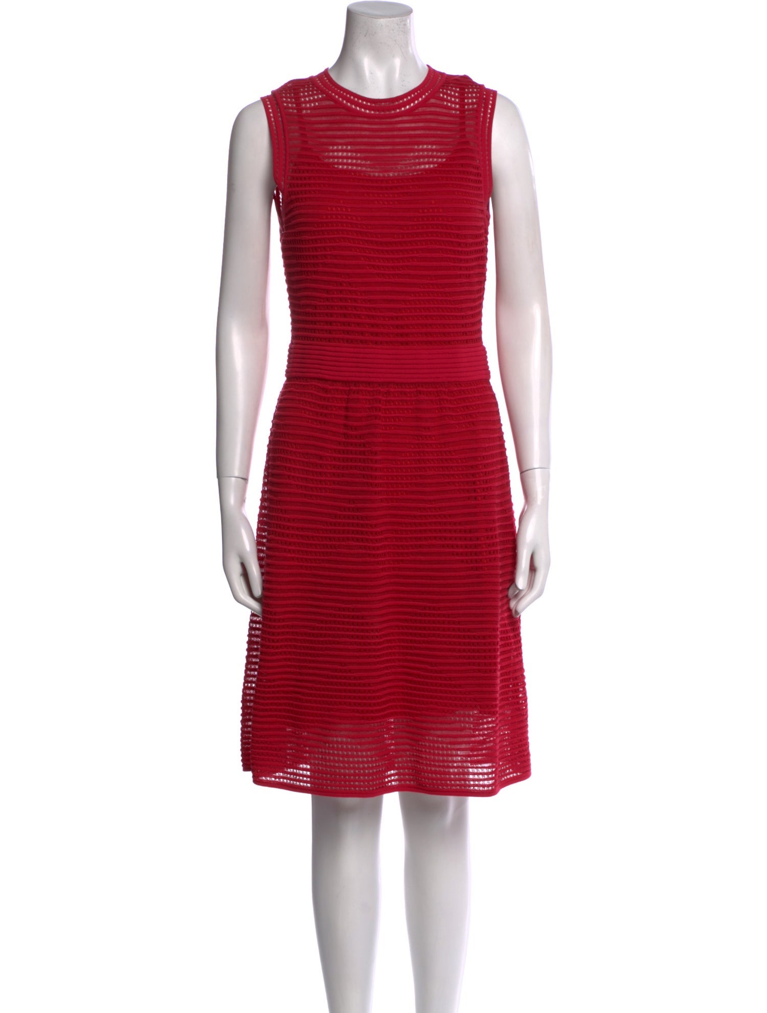 M Missoni Crew Neck Knee-Length Dress