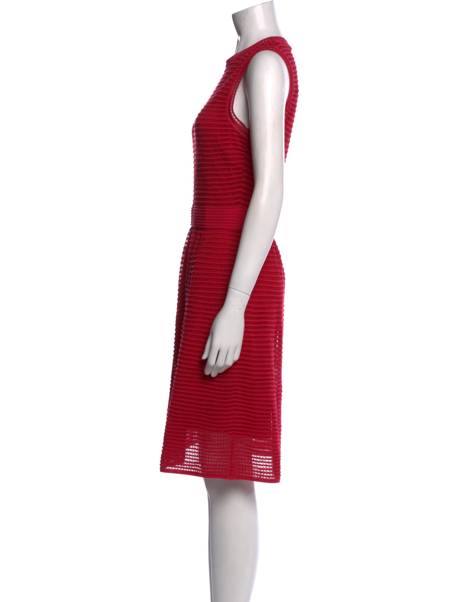M Missoni Crew Neck Knee-Length Dress