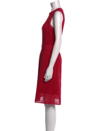 M Missoni Crew Neck Knee-Length Dress