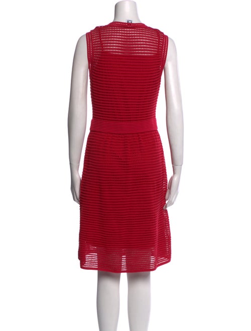 M Missoni Crew Neck Knee-Length Dress