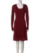M Missoni Square Neckline Knee-Length Dress
