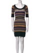 M Missoni Merino Wool Mini Dress