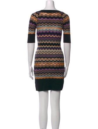 M Missoni Merino Wool Mini Dress