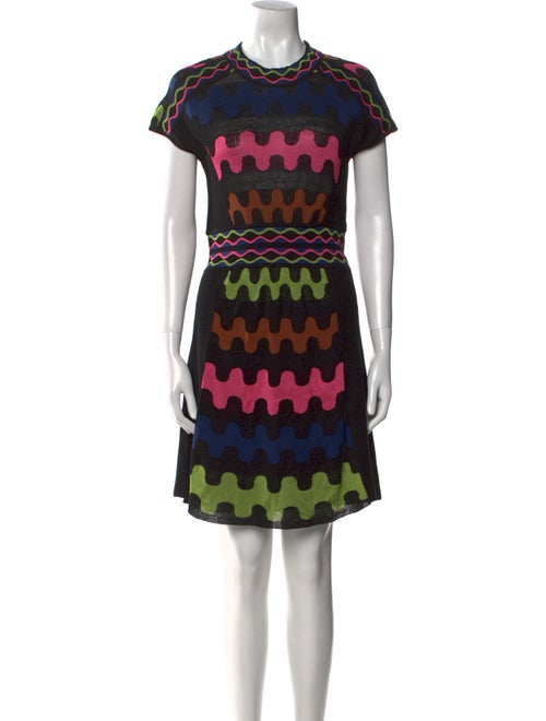 M Missoni Printed Mini Dress