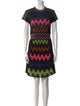 M Missoni Printed Mini Dress